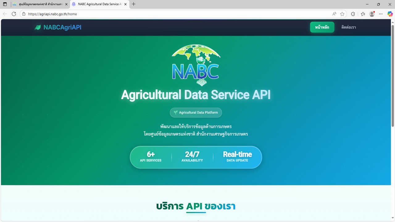 สศก.ให้บริการข้อมูลเกษตรผ่านAPI Serviceขับเคลื่อนภาคเกษตรไทยสู่รัฐบาลดิจิทัล 4 Slide2 0