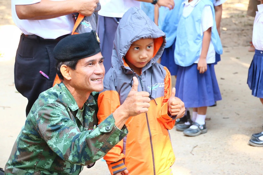 คูโบต้าพลังใจสู้ภัยหนาว26 ปี ของเสื้อกันหนาว ที่อบอุ่นด้วยเรื่องราวนับหมื่นใจ 6 ความร่วมมือกับกองทัพบก 0