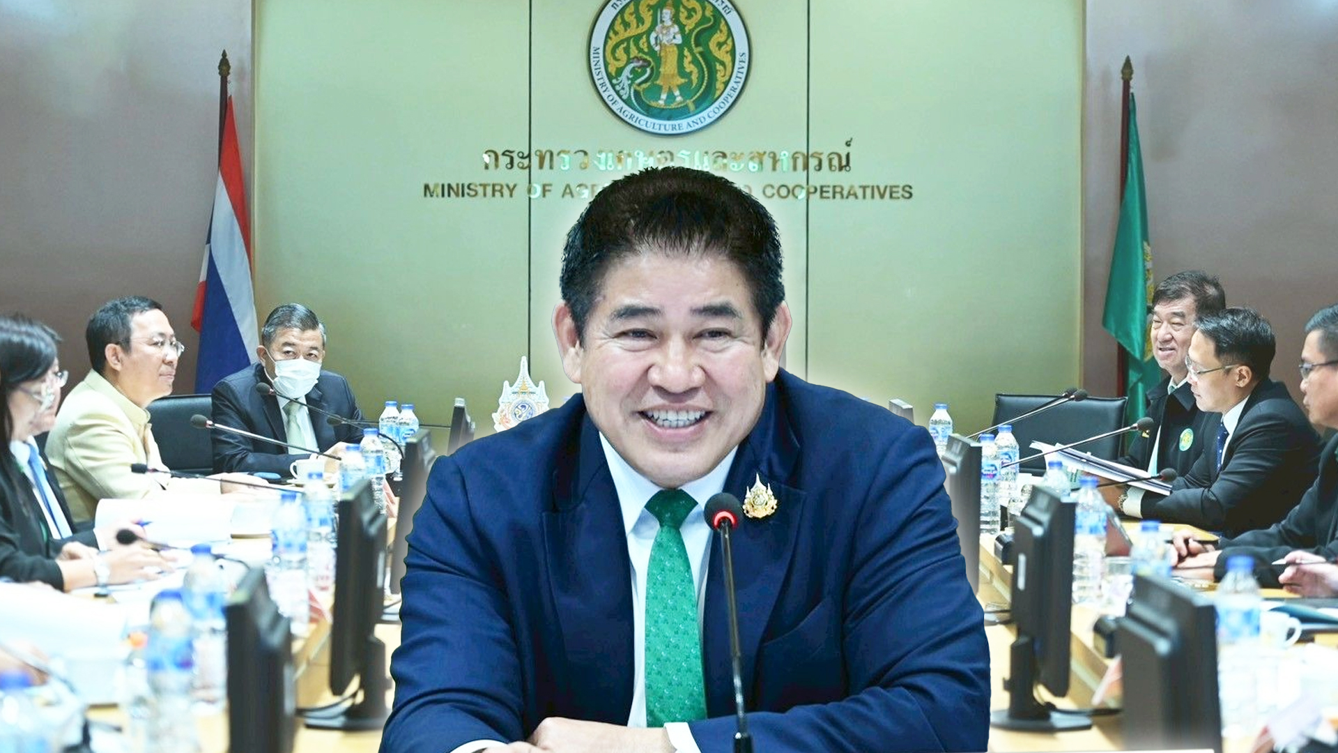 รมว.ธรรมนัส ถก Beef Board ดันโครงการ “คนไทย กินเนื้อโคไทย”กระตุ้นตลาด ยกระดับคุณภาพโคเนื้อไทยทั้งระบบแก้ปัญหาราคาตกต่ำ หนุนผู้บริโภคเข้าถึงเนื้อโคคุณภาพดีราคาย่อมเยา 1 ถก Beef Board2