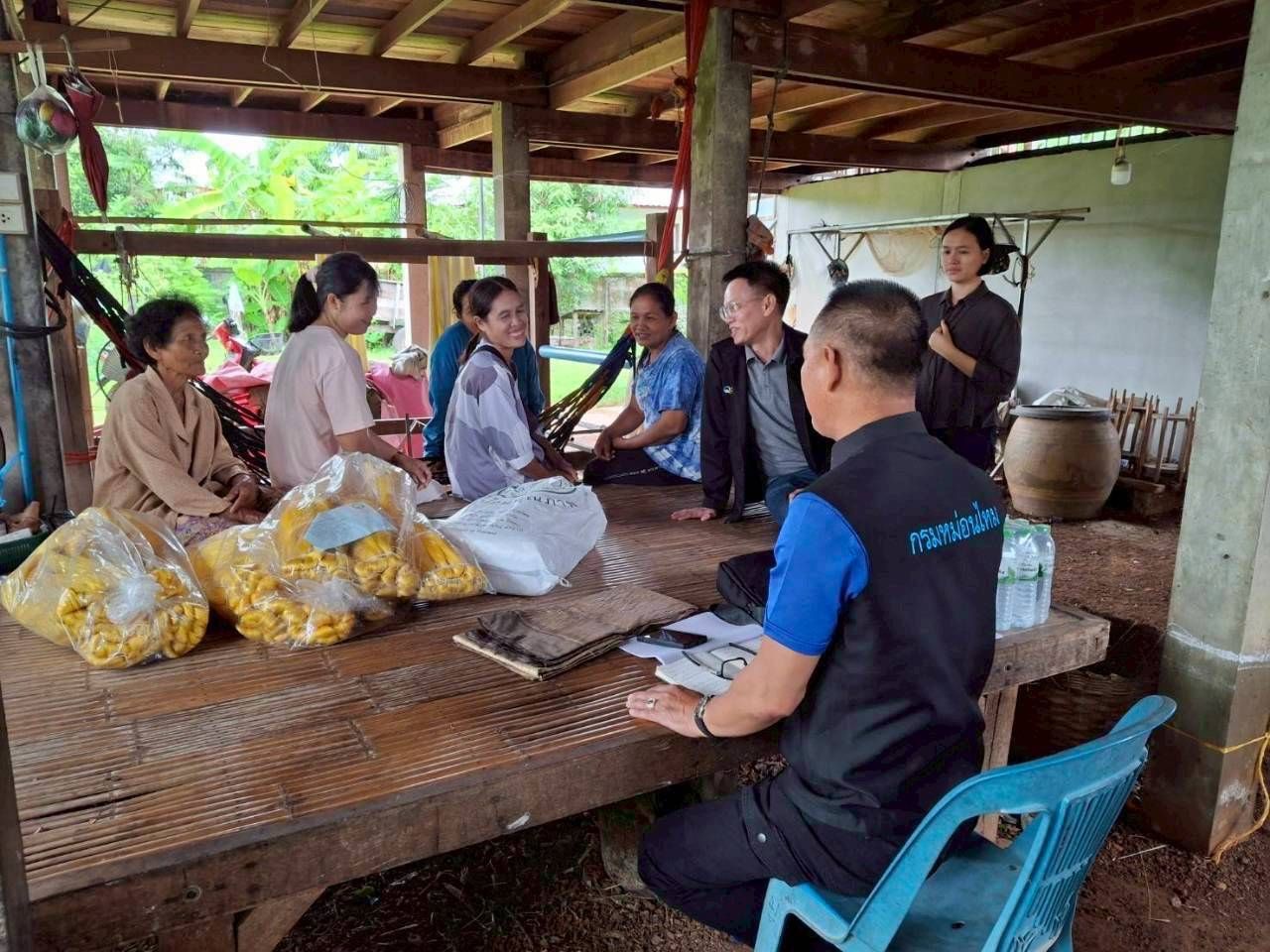 กรมหม่อนไหมเดินหน้า “ธนาคารปัจจัยการผลิตด้านหม่อนไหม” 94 แห่ง ครอบคลุม 33 จังหวัด ยกระดับการเข้าถึงวัตถุดิบ–หนุนเศรษฐกิจฐานราก ตามแนวทาง BCG 8 ภาพมม7