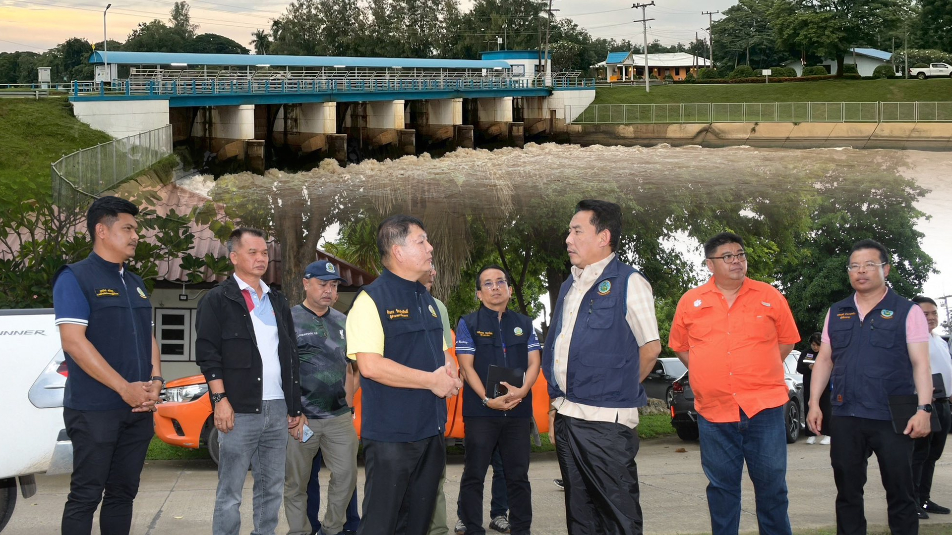 อธิบดีกรมชลฯ ติดตามน้ำเจ้าพระยา เข้มวางแผนรับมือน้ำเหนือ 1 อธิบดีกรมชลฯ2