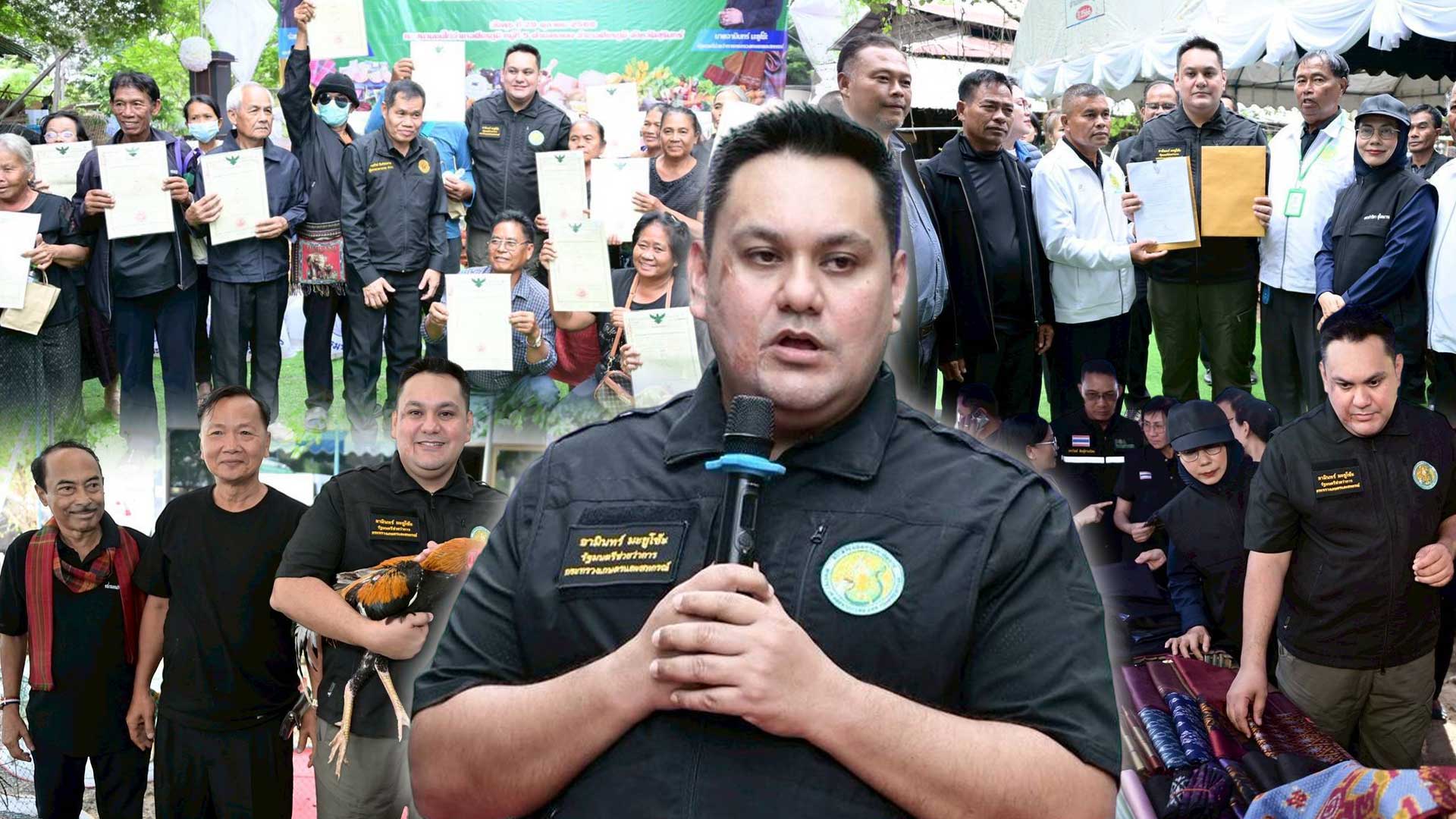 รมช.อามินทร์ เปิดตลาดนัดสินค้าเกษตรจังหวัดสุรินทร์ ยกระดับมาตรฐานสินค้าเกษตรถึงมือผู้บริโภคโดยตรง 1 อามินทร์ เปิดตลาดนัด3