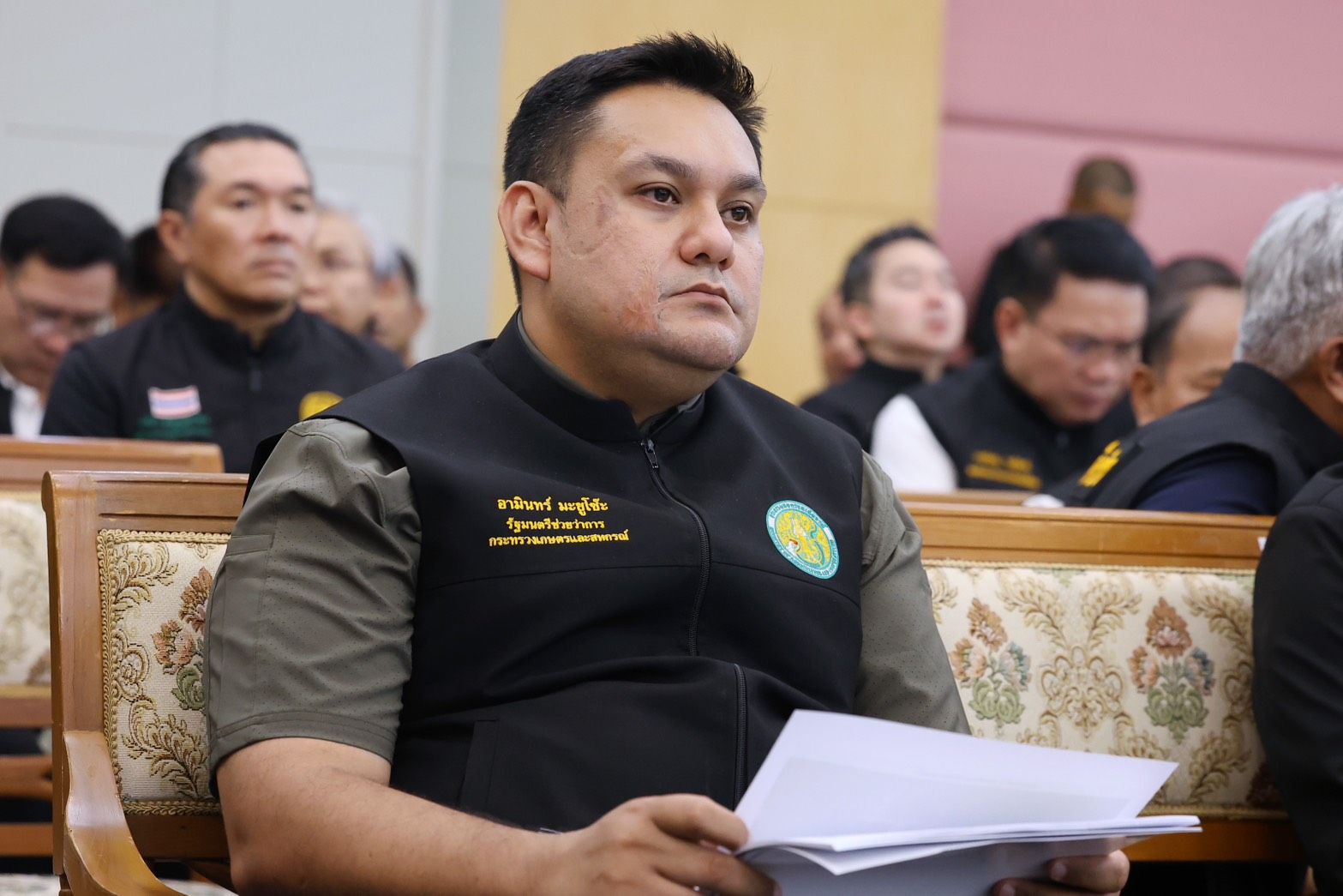 “รมว.ธรรมนัส” นำ 4 กระทรวง “กษ. ศธ. พม. กก.” ลง 3 จังหวัดชายแดนใต้ มุ่งพัฒนาคุณภาพชีวิตในทุกมิติ เน้นการบริหารจัดการน้ำอย่างเป็นระบบ การส่งเสริมอาชีพ พร้อมเร่งผลักดันราคายาง – ปาล์มน้ำมัน – โคเนื้อ และยกระดับอาหารฮาลาลเพื่อการส่งออก 15 1407629