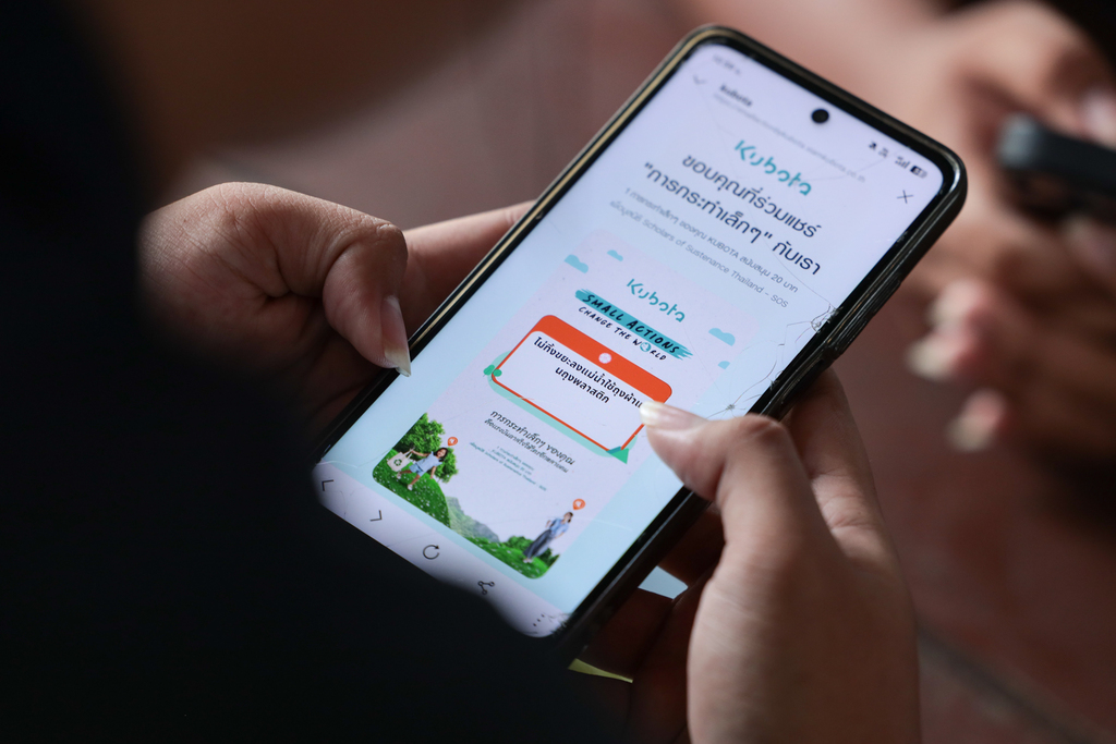 “คูโบต้า” ชวนคนไทยค้นพบเสน่ห์ของจานสะอาด กับเรื่องน่าทึ่งที่อาจยังไม่เคยรู้แค่กินข้าวหมดจาน ก็เปลี่ยนโลกได้จริง 3 15 คูโบต้า ชวนคนไทยค้นพบเสน่ห์ของจานสะอา