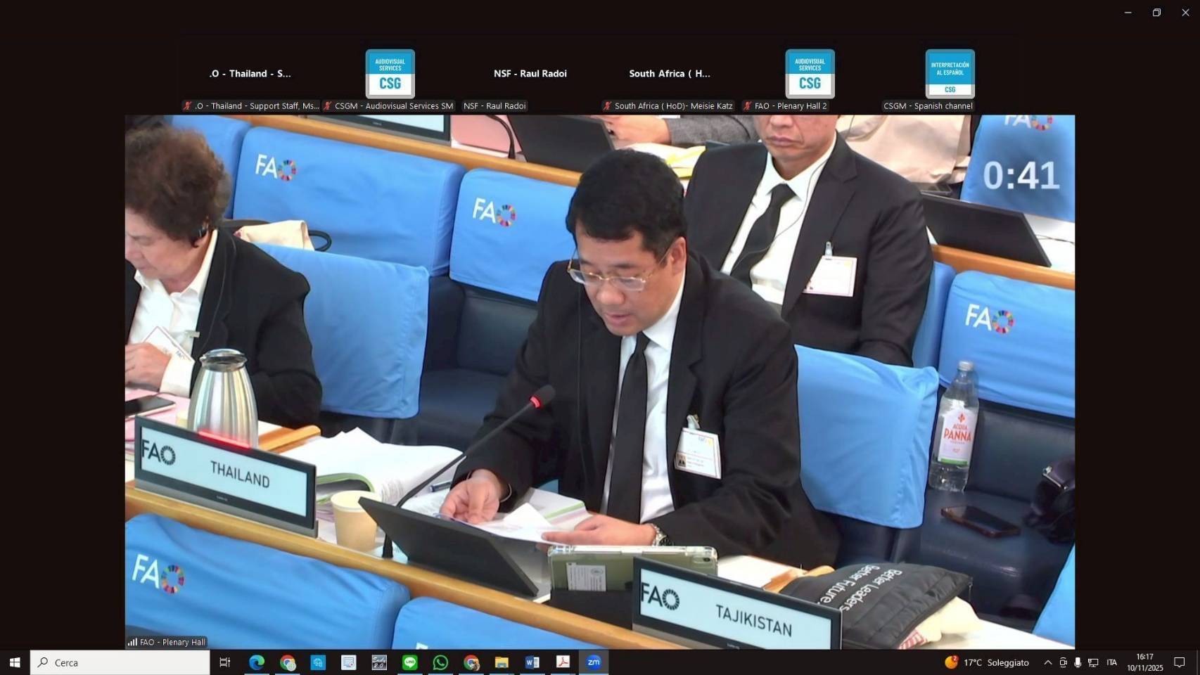 มกอช.นำทัพผู้แทนไทยร่วมประชุมคณะกรรมาธิการโคเด็กซ์(CAC) ครั้งที่ 48 ณ กรุงโรม ประเทศอิตาลี ผลักดันประเด็นสำคัญสำเร็จหลายเรื่อง 4 1972538