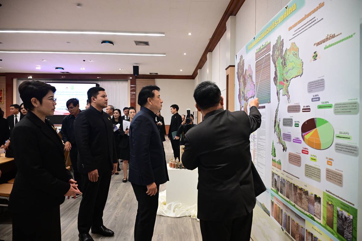 “รมช.นเรศ” เดินหน้าจัดการดินและน้ำอย่างยั่งยืน ขับเคลื่อนโครงการต้นแบบปี 2569 มุ่งเพิ่มผลผลิต ลดต้นทุน และฟื้นฟูพื้นที่เกษตรเสื่อมโทรมด้วยเทคโนโลยี 8 3745759