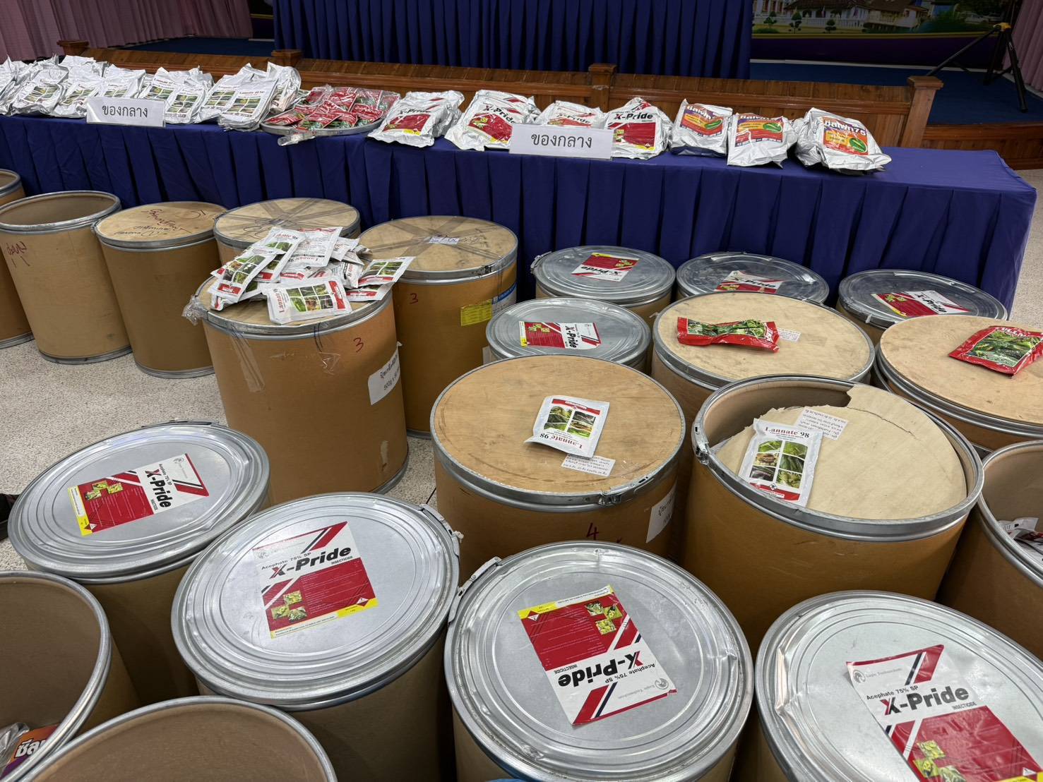 “ฉก.พญานาคราช” เข้มจับวัตถุอันตรายทางการเกษตรกว่า 3 ตัน มูลค่า 2 ล้านบาท 11 3763418