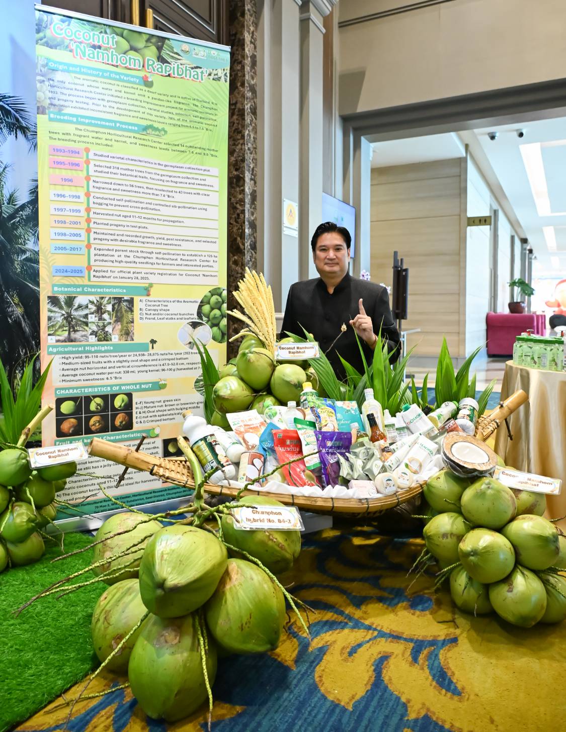 “รมช.อามินทร์“เปิดประชุมมะพร้าวนานาชาติครั้งที่ 61 ระดม 16 ประเทศ เดินหน้าปั้นมาตรฐาน–นวัตกรรม ดันอุตสาหกรรมมะพร้าวสู่เวทีโลก 7 46232