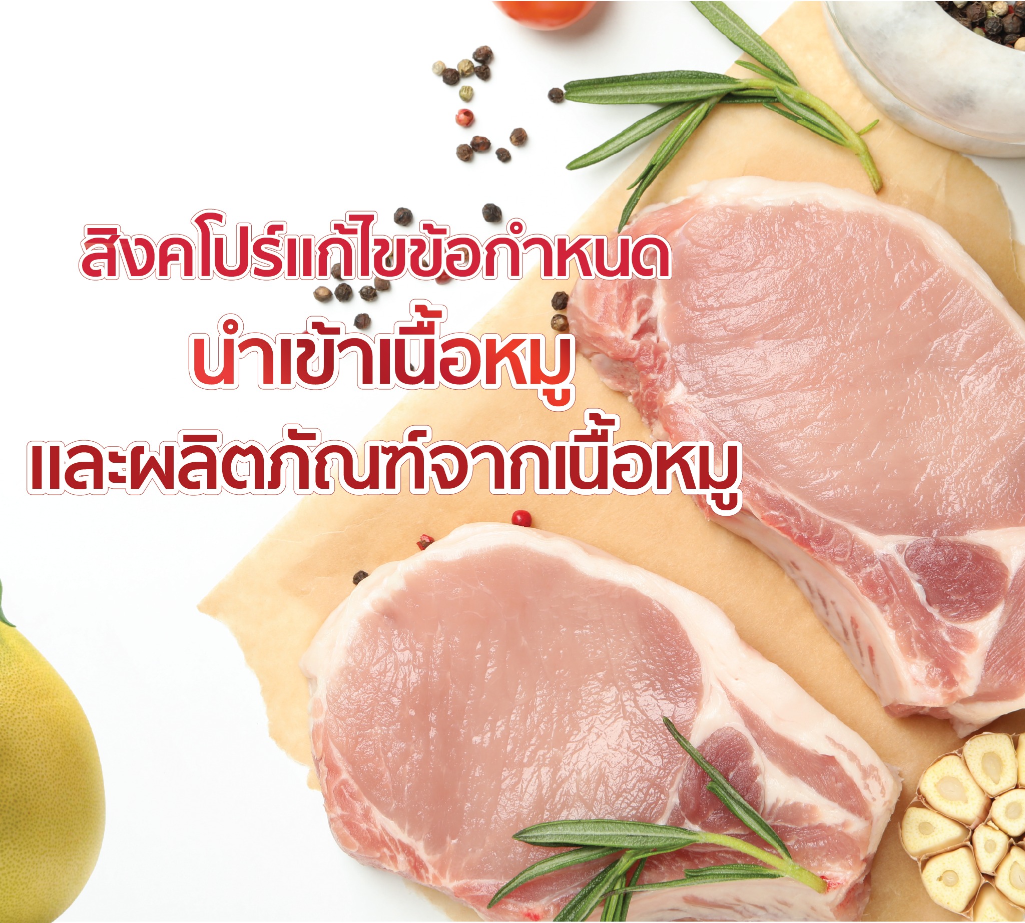 สิงคโปร์แก้ไขข้อกำหนดนำเข้าเนื้อหมูและผลิตภัณฑ์จากเนื้อหมู 2 571441132 1126090606378087 5562599224917303806 n