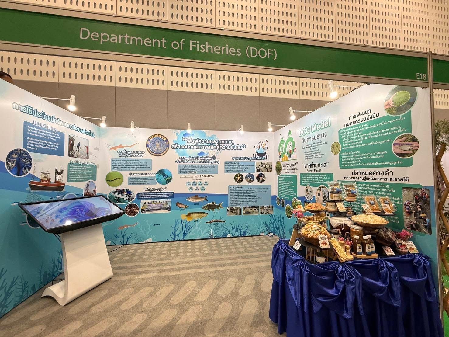 กรมประมง..ร่วมโชว์แนวคิด “ฟื้นฟูความหลากหลาย สร้างอนาคตการผลิตสัตว์น้ำสู่ความยั่งยืน”ในงานประชุมวิชาการนานาชาติ IBD 2025 7 650501