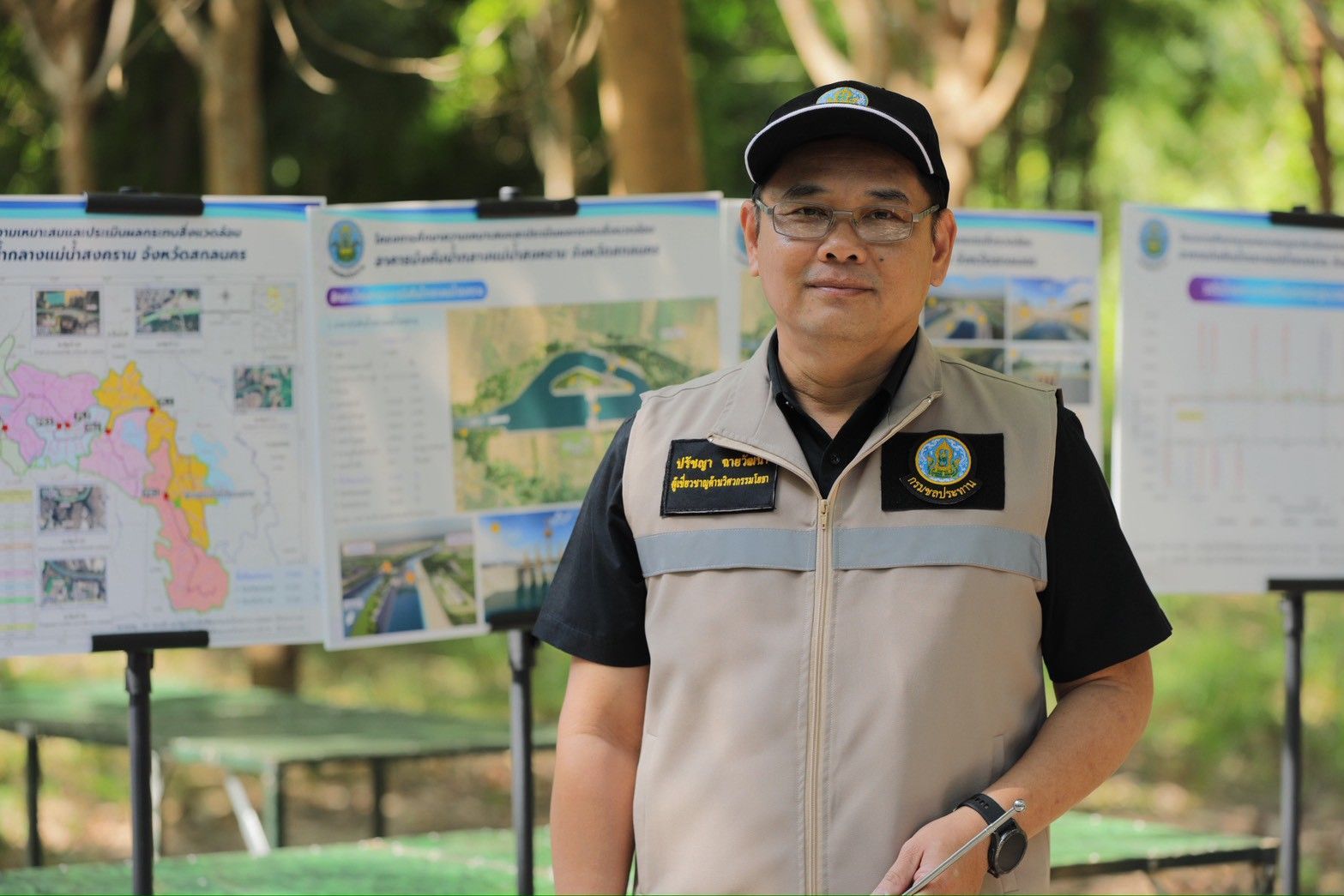 ชป. ลุยลุ่มน้ำสงคราม สร้างอาคารบังคับประตู ชุมชนพร้อมหนุนเต็มแรง 2 972100