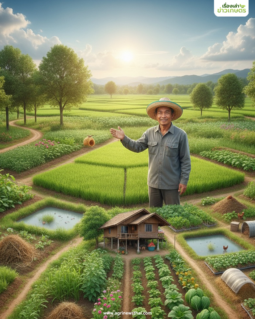 ทำนา 1 ไร่ ทำอย่างไรจะมีกำไรและสามารถเลี้ยงตัวเองได้ 2 S 19324965 0