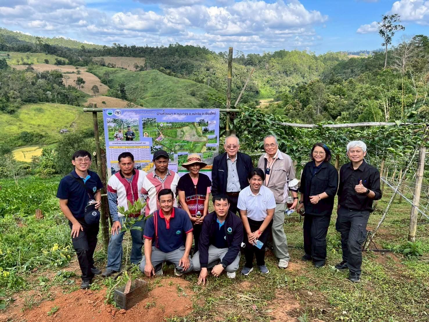 สถาบันวิจัยและพัฒนาพื้นที่สูง (องค์การมหาชน) ร่วมกับ สำนักงานพัฒนาการวิจัยการเกษตร (องค์การมหาชน) เดินหน้าพัฒนานวัตกรรมเกษตรลดปัญหา PM 2.5 2 ภาพสวพส1