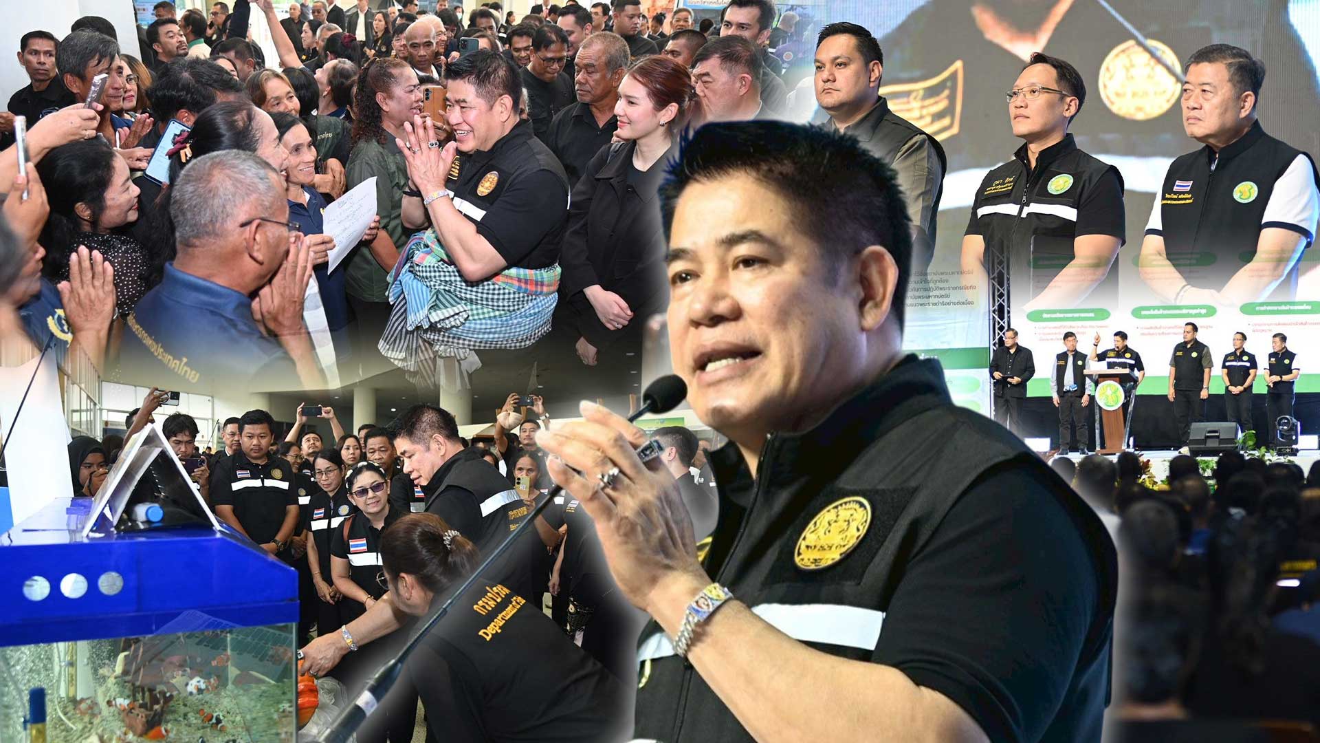 “รมว.ธรรมนัส” ลุยตรัง ติดตามนโยบาย 6 ด้าน เร่งผลักดันพัฒนาภาคใต้ เปิดเวทีรับฟังปัญหา พร้อมสั่งหน่วยงานเดินหน้ายกระดับราคาสินค้าเกษตร 1 ลุยตรัง3