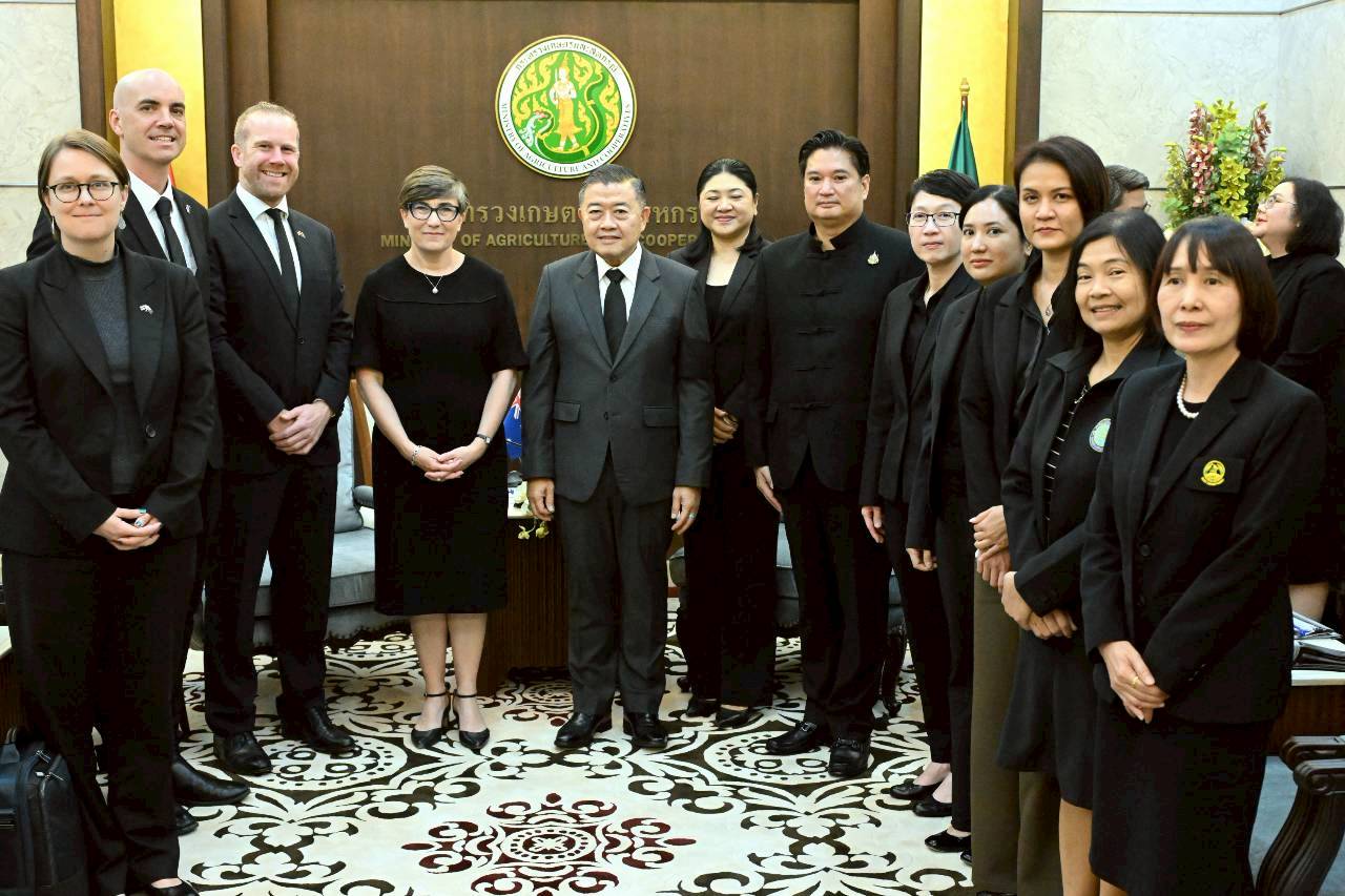 ปลัดเกษตรฯหารือความร่วมมือภาคเกษตรไทย - ออสเตรเลีย พร้อมสร้างความเชื่อมั่นสินค้าเกษตรไทย 6 13