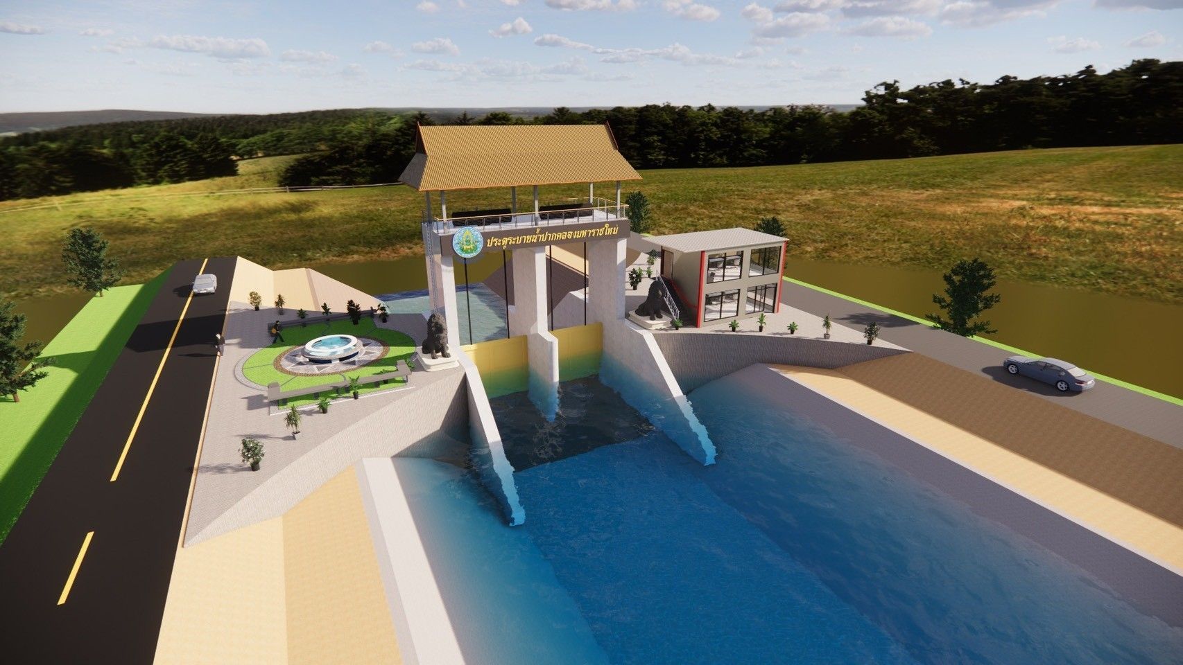 กรมชลฯ เดินหน้าปรับปรุงโครงการฯมหาราช–บางบาล มุ่งแก้ภัยแล้ง-น้ำท่วม 9 982924