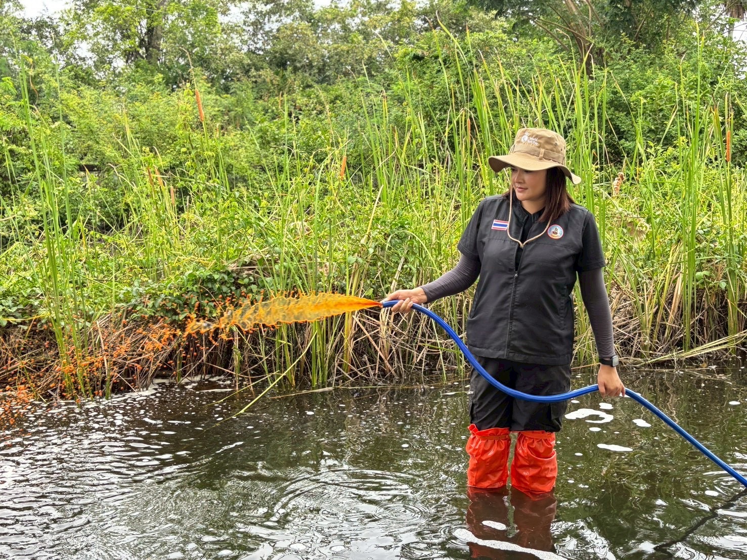 พด.ห่วงใยเกษตรกรทุกพื้นที่ เดินหน้าสนับสนุน “สารเร่งซุปเปอร์ พด.6”บำบัดน้ำเสีย–ฟื้นฟูดิน หลังสถานการณ์น้ำลดในภาคใต้ 7 S 107642913