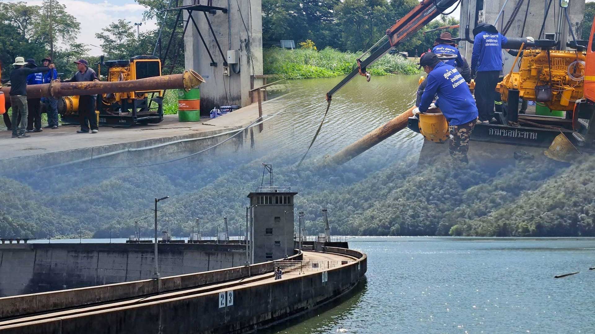 กรมชลประทาน ทยอยปรับลดระบายน้ำจากเขื่อนเจ้าพระยา ด้าน 4 เขื่อนหลักน้ำมั่นคง หนุนเพาะปลูกพืชฤดูแล้งเต็มศักยภาพ 1 ทยอยปรับลดเจ้าพระยา3