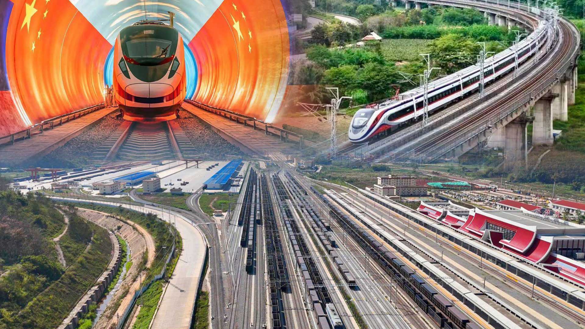 รถไฟลาว-จีน เปิดประวัติศาสตร์ใหม่ เชื่อมชายแดนจีน-อาเซียน 1 รถไฟลาว จีน3