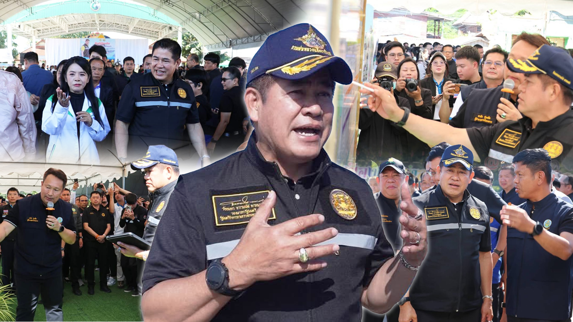 “รมว.ธรรมนัส”ลงพื้นที่ลำปาง เร่งเดินหน้าโครงการ “ประตูระบายน้ำวังบ้านเหล่า”แก้น้ำท่วม–ภัยแล้ง เพิ่มน้ำต้นทุน 4.41 ล้าน ลบ.ม.เอื้อพื้นที่เกษตร 5,775 ไร่ ย้ำนักการเมืองต้องทำงานตลอด ไม่ใช่หายหน้า โผล่มาอีกทีตอนหาเสียง 1 รมว.ธรรมนัส2