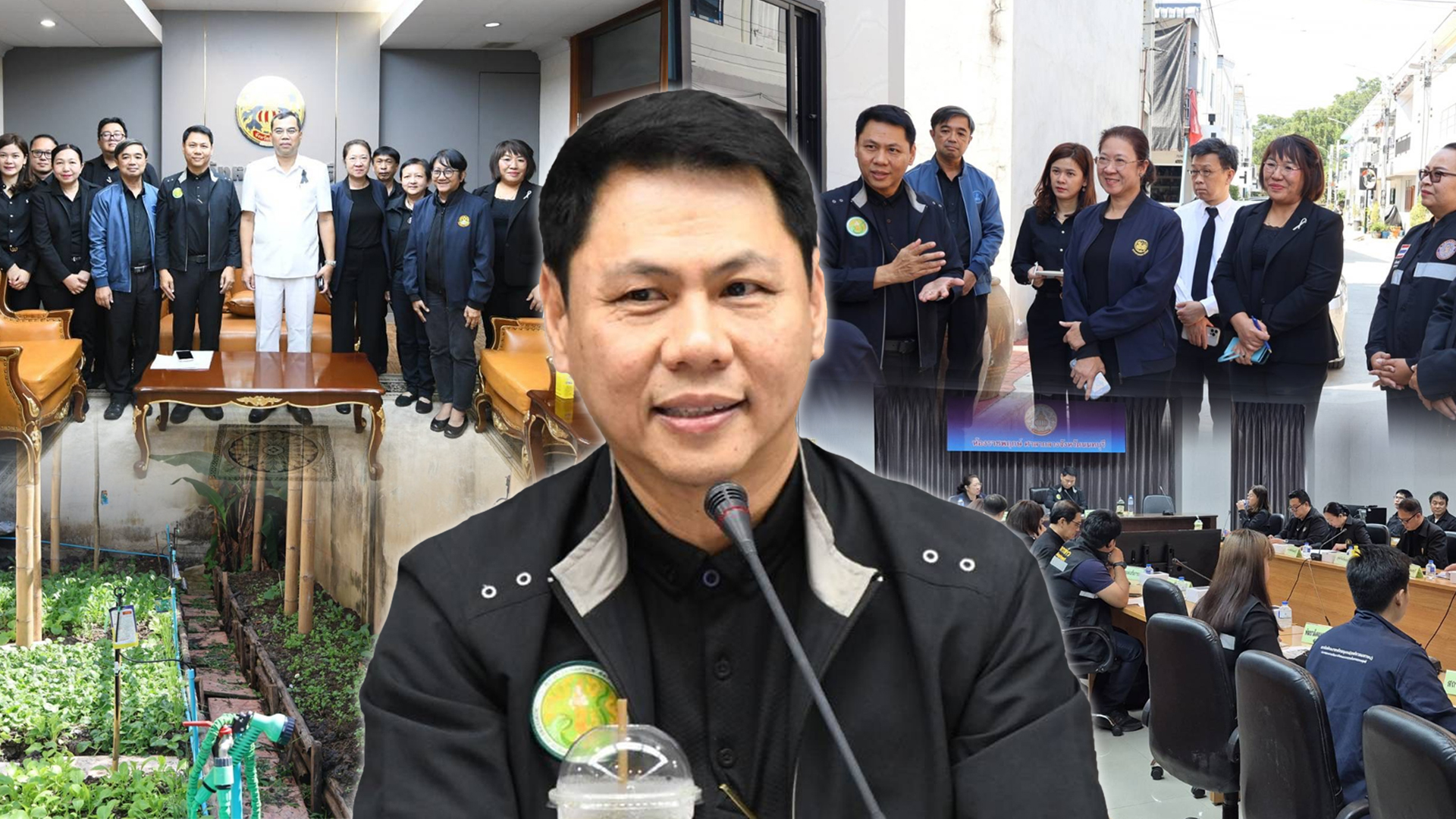 “รองปลัดฯ กฤษ” ลงพื้นที่ติดตามขับเคลื่อน “บ้านมั่นคงสามัคคีติวานนท์” สร้างความมั่นคงด้านเกษตรและอาหาร ด้วยหลัก “ตลาดนำ นวัตกรรมเสริม เพิ่มรายได้” 1 รองปลัดฯ กฤษ2