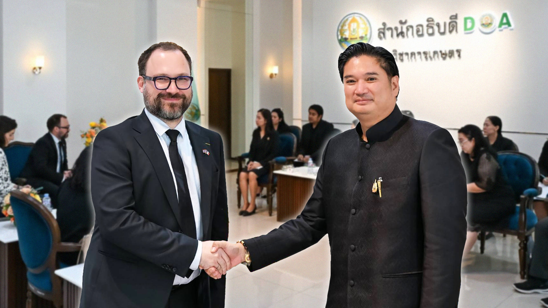 อธิบดีกรมวิชาการเกษตรกระชับความสัมพันธ์กับกระทรวงเกษตรและอาหารฝรั่งเศส 1 อธิบดีกรมวิชาการเกษตร2